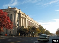 美國司法部大樓（資料圖片）