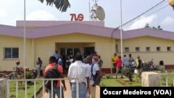 Profissionais da Televisão São-tomense em greve, São Tomé e Príncipe (Foto de Arquivo)