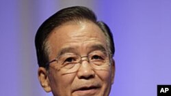 웬자바오 중국 총리(자료사진)