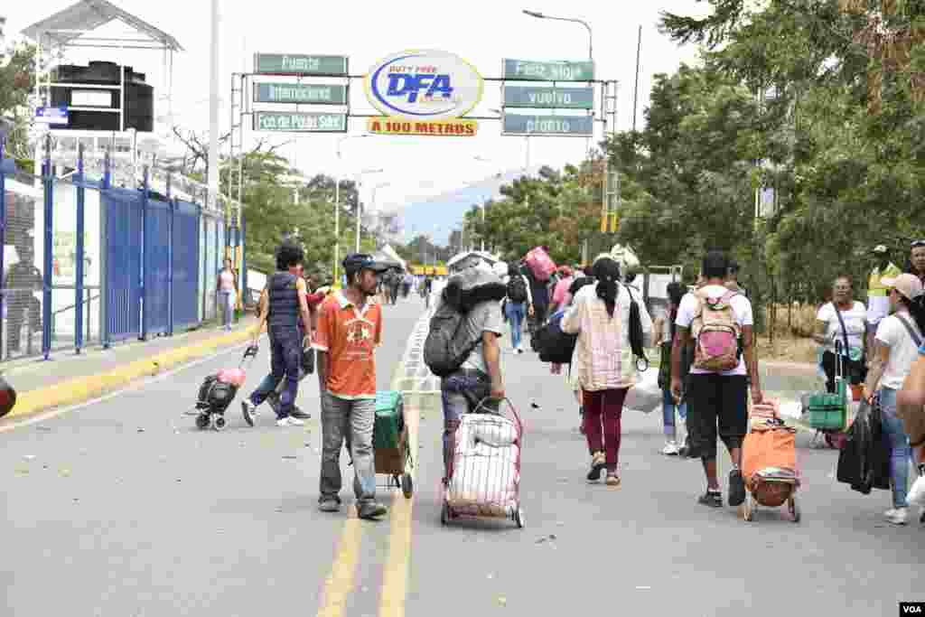 Colombia es uno de los destinos más frecuentes para los migrantes venezolanos, por la cercanía geográfica y por la política de acogida de ese gobierno. (Foto: Diego Huertas)