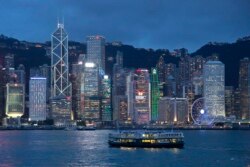 Pemandangan di Victoria Harbour di Hong Kong. (Foto: AP)