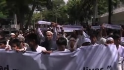 抗議反穆斯林影片示威者在曼谷與警方衝突