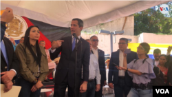 El presidente encarcado de Venezuela, Juan Guaidó, convocó a una marcha hasta la Asamblea Nacional para pedir reivincidaciones.