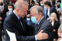 Cumhurbaşkanı Erdoğan ve BM Genel Sekreteri Guterres