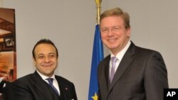 Egemen Bağış ve Stefan Füle (Şubat 2012)