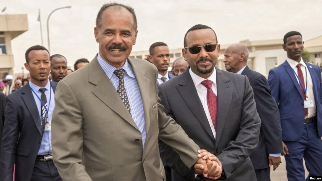 Image result for Eritrea leader visits Ethiopia