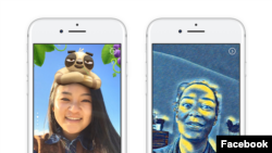 Snapchat lets users add things to photos. Smart mirrors work using the same principle.