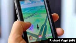 Pokemon Go, aplikasi mobile game Nintendo yang berbasis augmented reality. (Foto: dok.)