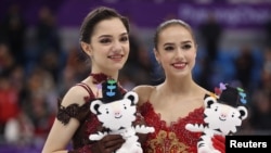 平昌冬奥会上美中俄等国花样滑冰选手（36图）