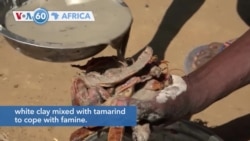 VOA60 Afrikaa - In Madagascar people are reportedly eating white clay mixed with tamarind to cope with famine