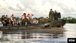 La zona donde murieron los militares es considerada un corredor del narcotráfico hacia la costa del Pacífico.