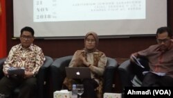 Ketua Komnas Perempuan Azriana Manalu. (Foto: VOA/Ahmad Bhagaskoro)