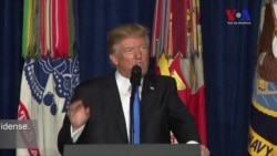 El presidente Trump anuncia cambio de estrategia en Afganistán