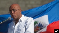 President Michel Martelly says on Jan. 6, 2015, that Haiti's delayed presidential run-off election will take place on Jan. 24.