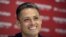 Javier Hernandez 'Chicharito' lors de sa présentation à Séville, Espagne, le 2 septembre 2019.