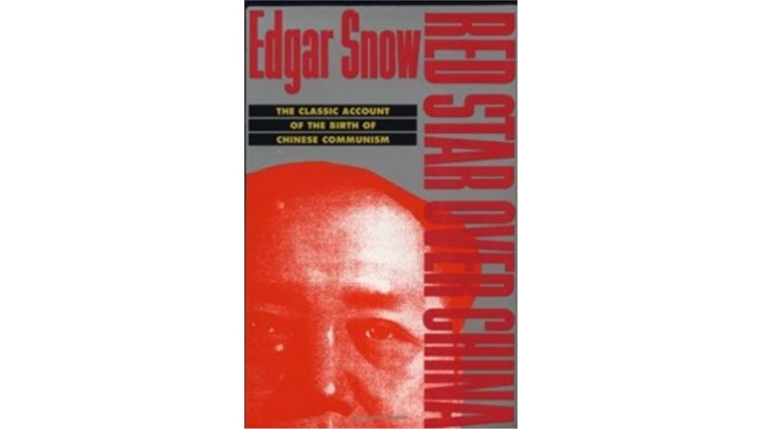 "Red Star Over China," written by Edgar Snow and published in 1937.