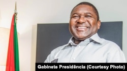 Filipe Nyusi, presidente da Frelimo