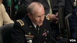 El general Martin Dempsey testificó ante el Comité de Servicios Armados de la Cámara de Representantes.