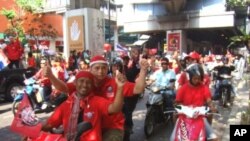 Anti-Government red shirt rally in Bangkok, Thailand, 20 Mar 2010