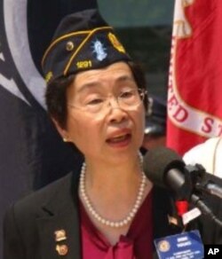 紐約華裔退伍軍人會會長王咪咪