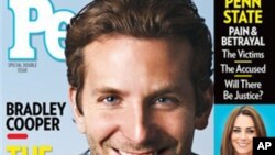 Bradley Cooper พระเอกหนุ่มจาก “The Hangover” ได้รับเลือกเป็น Sexiest Man Alive