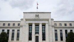 FILE: Federal Reserve building in Washington, May 4, 2021.