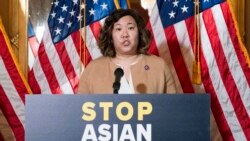 Rep. Grace Meng D-N.Y., speaks during a news conference on Capitol Hill, April 13, 2021.