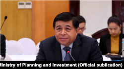 Bộ trưởng Bộ Kế hoạch Và Đầu tư Nguyễn Chí Dũng (Ảnh: Cổng thông tin điện tử Bộ Kế hoạch Và Đầu tư)
