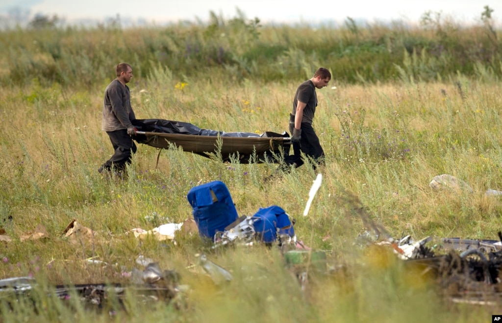 Most Bodies Recovered from Downed MH17