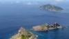 被中国称为钓鱼岛，日本称作尖阁列岛的有争议的岛屿