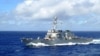 Kapal Perang AS Melintas di Laut yang Diklaim China