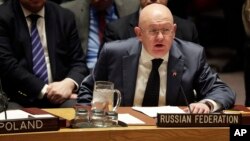 Постоянный представитель России в ООН Василий Небензя