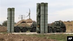 러시아제 S-400 방공미사일.