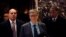 Businessman Bill Gates exits through the lobby at Trump Tower in Manhattan, New York City, Dec. 13, 2016. 
