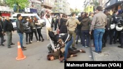 Diyarbakır protesto