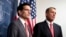House Republican Leader Eric Cantor (L) pictured here with House Speaker John Boehner on Capitol Hill in Washington in a December 18, 2012, file photo.