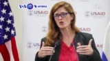 VOA60 AFIRKA: A Habasha, Shugabar Hukumar USAID, Samantha Power, Ta Ce Ma’aikatan Agaji Za Su Rasa Abincin Gudummuwa Ga Miliyoyin Mabukata