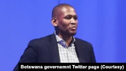 Le professeur Mosepele Mosepele, coordinateur adjoint de la Taskforce présidentielle sur le coronavirus au Botswana. (Photo Botswana Government)