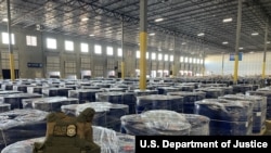 ایالات متحده ۳۰۰ هزار کیلوگرم مواد شیمیایی پیش‌ساز مت‌آمفتامین ارسالی از چین به مقصد کارتل مواد مخدر سینالوآ مکزیک را توقیف کرد. (بایگانی)