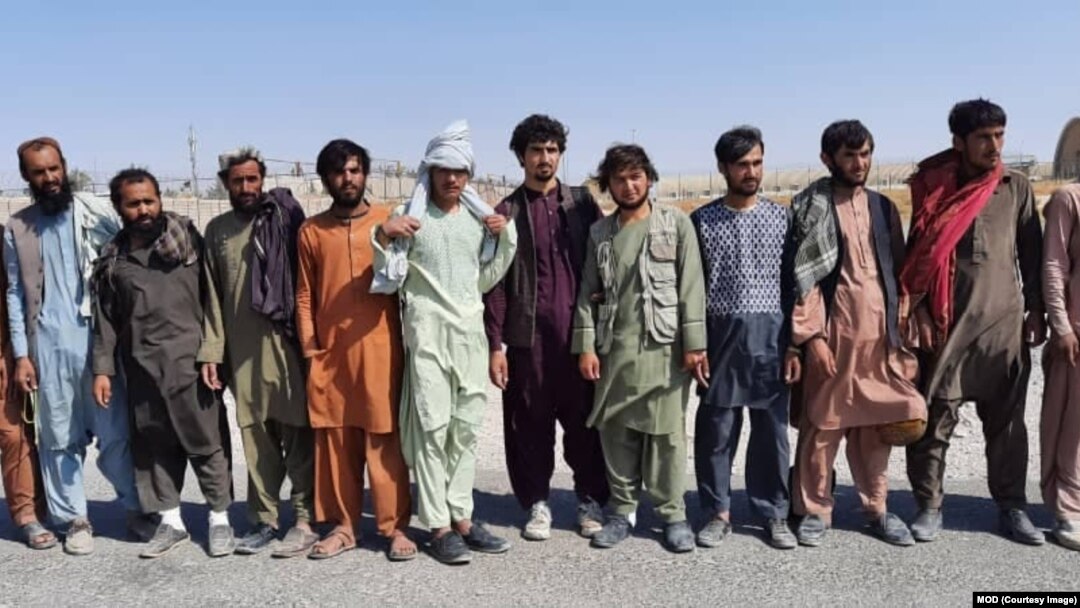 Para tahanan Taliban yang dibebaskan di provinsi
Zabul Oktober tahun lalu (foto: dok).