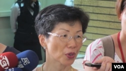 台湾陆委会主委张小月(资料照片)