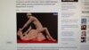 俄罗斯媒体关注苏联士兵强暴波兰妇女雕塑，这是商务电台网站上的有关报道