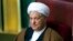 FILE - Former Iranian president Akbar Hashemi Rafsanjani attends the biannual Assembly of Experts' meeting in Tehran.