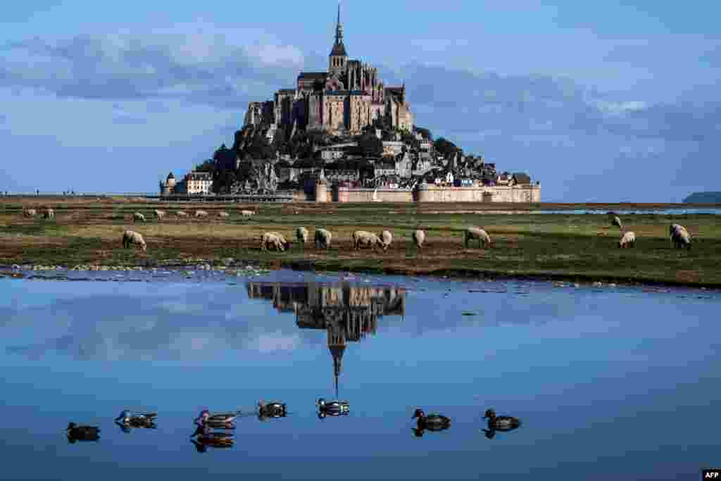 The Mont-Saint-Michel, northwestern France