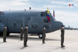 El avión Hércules C-130 perteneció a la Guardia Nacional Aérea de los estados de Nueva York y Ohio. Foto cortesía.