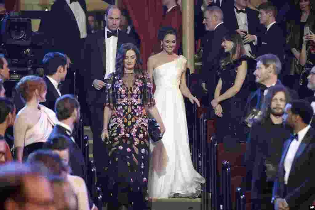 Prince William, the Duke of Cambridge and Catherine, the Duchess of Cambridge arrive at the 72nd British Academy Film Awards (BAFTAs) held at The Royal Albert Hall in London, Feb. 10, 2019.
