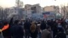 تجمع معترضان در تهران؛ صدها نفر از معترضان در این شهر بازداشت شده اند.