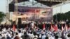Massa "Aksi Islam Bela Al Quds" Mulai Berdatangan