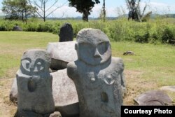 Patung Pokokea di kecamatan Lore Tengah (Foto courtesy: PPID Kabupaten Poso)