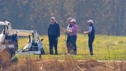 Tramp na golf terenu u Virdžiniji